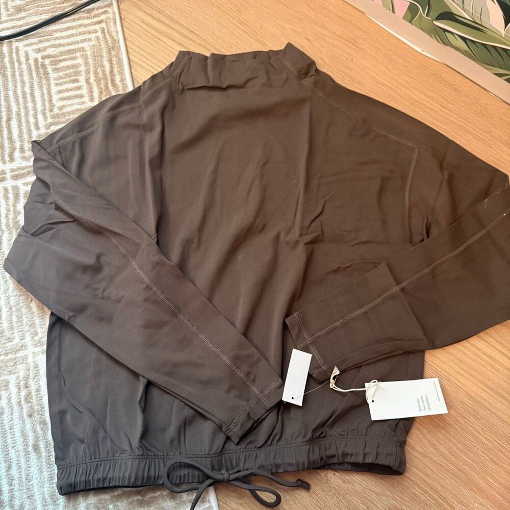 $90 Ann Taylor Balance Funnel-Neck Pullover size small m9 - Picture 3 of 6